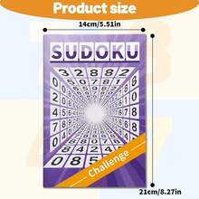 Sách bài tập Sudoku giúp làm mới trí não, một bài tập logic đơn giản hàng ngày giúp giảm sự lộn xộn trong tâm trí và cải thiện sự tập trung, rất tốt để nạp lại năng lượng trong ngày làm việc, thư giãn cuối tuần và khi đi du lịch. - Luyện tập Sudoku - Phần 26 - Xem 3