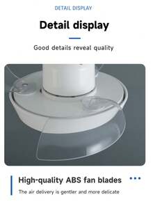 LED Ceiling Fan Light, Invisible Ceiling Fan Light, Detachable Ceiling Fan Light With Remote Control, Suitable For Bedroom, E27 Ceiling Fan Light Applicable To Bedroom, Kitchen, Living Room And Other Home Spaces - 420 Invisible Fan Light - View 11