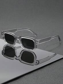 1-6pcs Men Classy Aesthetic Vintage Cool Personality Modern Simple Style Fashion Eyeglasses For Outdoor Travel Daily Life Street-Photography Musical Festival Outdoor Casual Activities Driving Camping Accessories - Multicolor - View 13