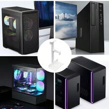 Host Box Rack, Desktop Computer, Suspended Host Rack, Wall Mounted Hanger, Under Table Storage Rack, Tray Bracket, Metal - Multicolor - View 3