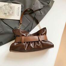 Large-Capacity, Minimalist And Stylish Women's Bag, 2026 Spring New Model, Versatile Bag - Coffee - View 12