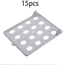 1/3/5/8/10/15pcs Stackable Plastic Clothing Storage Rack With Lid - Foldable, Space-Saving Shirt And Pants Organizer Rack, Convenient Design, Ideal For Home Closet Organization, Slouchy Person Creative Wardrobe Folding Shirt Anti-Wrinkle Portable Rack - Multicolor - View 19