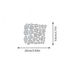 Creative Animals Metal Cutting Dies, DIY Scrapbooking Album And Embossing Stencil, Greeting Card Making Tool, Card Paper Cutting Crafts ,Gift Card Making Template Die Cuts. - Silver - View 7