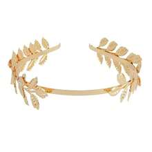 Phụ kiện cài tóc hoa dây leo phong cách Boho mộc mạc với tua rua điều chỉnh được, hoàn hảo cho phù dâu, tiệc tùng, lễ hội, đám cưới, hẹn hò, tiệc trà chiều và chụp ảnh. Được làm từ dây leo nhân tạo. - Vàng - Xem 10