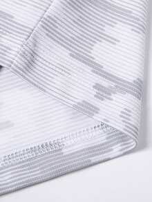 Men's Casual Everyday Commute Fashion Versatile Short Sleeve Polo T-Shirt, Summer - White - View 7