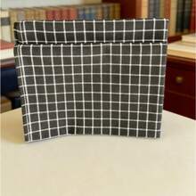 Large Checkered Kitchen Dish Towel, Absorbent Tea Towel, Soft Reusable Cleaning Cloth, Quick-Drying Dishcloth, Dishwashing Cloth - Multicolor - View 7