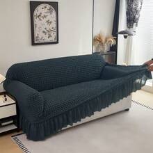 1 Piece  Sofa Cover Elastic Living Room Sofa Cover Pet Anti-Dirty Universal Sofa Protector Home Decoration Sofa Cushion Cover - Dark Gray - 3 - View 7