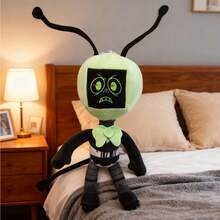Dandy's World Designer Collaboration Plush Doll - Artistic Collection Level Doll Set, Christmas Party Decoration/Thanksgiving Warm Gift, High Quality Suede Material With Abstract Design,High-Quality Suede Stuffed Animal With Abstract Art, Christmas Thanksgiving Gift, Party Decoration, Cute Aesthetic Room Decor For Teens & Adults - 綠色 - 查看 1