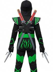 Ghost Creation Sword, Backpack Weapon Toy Set Includes Youth Sword & Knife, Costume Accessories (Suitable For Role-Playing), And For Role-Playing Party Use - A - View 1