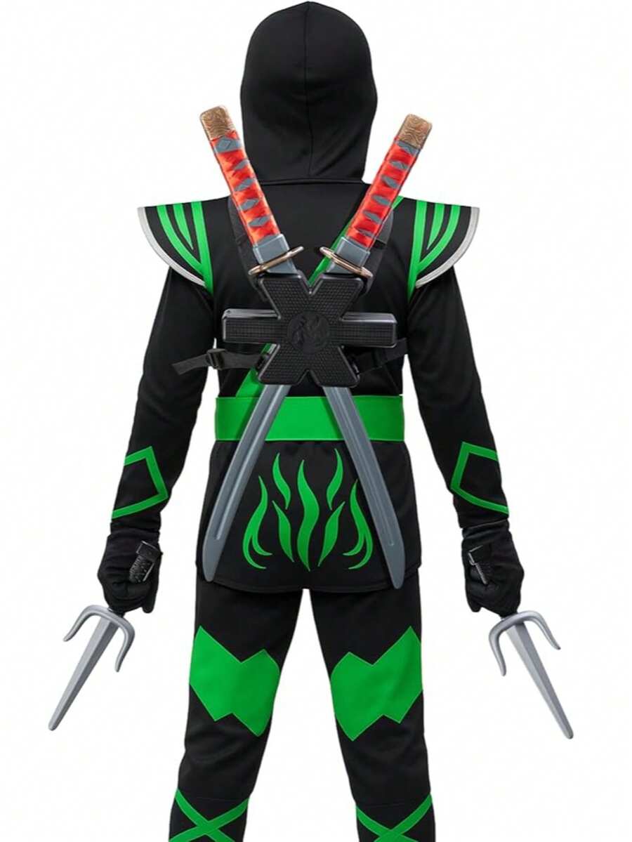 Ghost Creation Sword, Backpack Weapon Toy Set Includes Youth Sword & Knife, Costume Accessories (Suitable For Role-Playing), And For Role-Playing Party Use - A - View 1