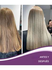 KarseLMATIZADOR Mascarilla para El Cabello Morado Profesional Neutraliza Tonos Latones y Amarillos para Cabello Rubio Plateado Gris Destacado - Tamaño de viaje - Ver 3