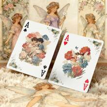 YFOPEN Fairy Playing Cards - 54 Ultra-HD Collectible Playing Cards, Vibrant Floral Patterns, Vintage Style, Perfect For Family Games, Halloween, Christmas Gifts, Family Game Cards | Colorful Card Design | Exquisite Card Art - Multicolor - View 7