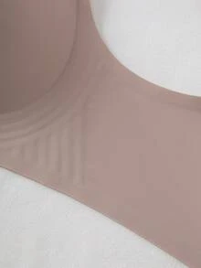 3 Stücke Große Größen Gelee Gel Drahtlose BHs, verstellbare breite Träger, nahtlose weiche atmungsaktive BHs, Rückenverschluss mit 4 Haken für starken Halt, Gelee Gel gepolsterter Lift, geeignet für Pendeln, Alltag, Zuhause, Sport und mehr Anlässe, Damen Große Größen BHs - Verschiedenfarbig - Übersicht 8