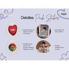 Hobi Set de calcomanías de J-hope – Merch fanmade para ARMY J-hope bias incluye planilla de stickers, postal y sticker individual(default) - Multicolor - Ver 7