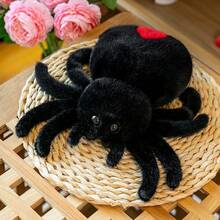 1pc Realistic Red-Tailed Spider Polyester Pillow, Office Nap Pillow, Funny Plush Doll, Office Break Pillow, Holiday Gift, Valentine's Day Gift, Party Gift - Multicolor - View 12