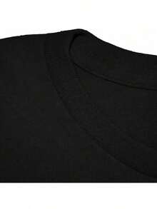 Messis Kicking Black T-Shirt - 黑色 - 查看 4