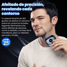 TendenciaRasuradora Eléctrica Recargable Afeitadora Para BarbaCalidad premium - Azul oscuro - Ver 4