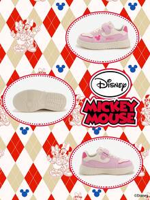 Disney 1 đôi giày thể thao trẻ em  phiên bản hợp tác chính thức, phù hợp cho sinh hoạt hàng ngày, kỳ nghỉ, thể thao và các hoạt động ngoài trời. Thoải mái, ôm sát chân, chống trơn trượt, thoáng khí. (Giày thể thao bé trai, giày sneaker bé trai, giày thể thao trẻ em, giày thể thao bé gái, giày sneaker bé gái) - Màu tím - Xem 4