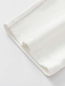 Balabala 女童弯腿裤，2026春夏时尚休闲裤 - 米白 - 查看 6