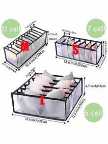 Fabric Storage - Black - View 3