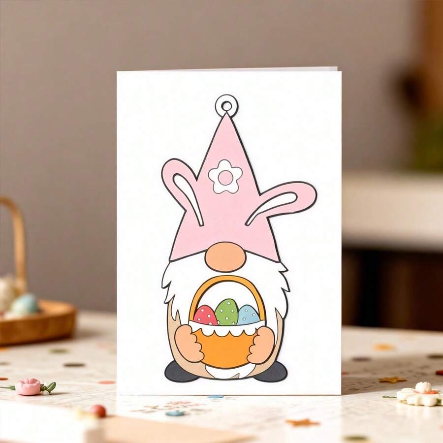 Creative Dwarf Metal Cutting Dies, DIY Scrapbooking Album And Embossing Stencil, Greeting Card Making Tool, Card Paper Cutting Crafts ,Gift Card Making Template Die Cuts.