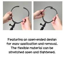 Hands-Free Neck Hanging Microphone Stand With Adjustable Clip - Made Of ABS Material, Ergonomic Design, Suitable For Stage Performers, Speakers And Musicians - Hands-Free Microphone Stand