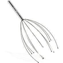Scalp Massager, Head Scratcher, Manual Head Massager For Stress Relief, Relaxing Scalp Scratcher, Tingler For Gentle Hair Stimulation (Silver),38521911 - 銀色 - 查看 1