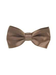 1条男士涤纶缎面正式领结，适合婚礼和派对场合