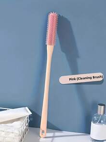 长柄足部磨砂刷,柔软硅胶材质,去角质按摩清洁刷,适用于背部去角质,足浴配件,温和去除老茧,放松身心。浴室必备,男女皆宜,生日礼物,返校用品,家居清洁用品,假日必备,旅行必备。 - 彩色 - 查看 14