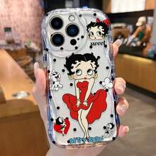 Sexy Girl-Bettys Case For 16 E 15 Pro Max 14 13 12 Mini 11 Pro Max XS X 8 7 Plus Soft Silicone Shockproof Covers Funda.Christmas Accessories.Phone Cases Ldeal Holiday Present 1 Hot Selling Item Custom Phone Case Great For Holiday Parties 15 Case Clear Phone Case 16 Promax Case  Case New Year Special Offer Valentine's Day Gifts 16 Case Holiday Limited Edition Case Waterproof Anti-Fall Scratch Resistant Valentine's Day Gift Giving Holiday Special Offer - 3 - View 12