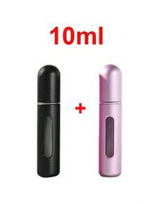1 pièce/3 pièces/5 pièces Flacon de parfum de voyage 10 ml, vaporisateur de voyage rechargeable portable, flacon de recharge de parfum de voyage et distributeur de parfum de poche, flacon et vaporisateur de voyage, convient pour eau de Cologne, parfum, flacon de voyage, convient pour la salle de bain, les voyages, l'extérieur, les affaires, sans fuite - Multicolore - Voir 16