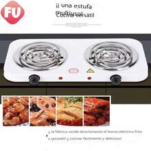 Double-Headed Electric Stove For Domestic Use (Random Colors) - one-size - View 8