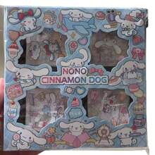 SANRIO 100张可爱卡通贴纸套装，图案不重复，DIY贴纸，多种风格，装饰填充物，生日礼物，儿童节礼物，水瓶贴纸，手机壳贴纸，笔记本贴纸，手账贴纸/自行车装饰贴纸 - 彩色 - 查看 10
