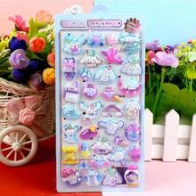 3D发光浮雕水晶贴纸，儿童卡通贴纸 - 彩色 - 查看 2