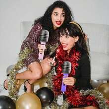 10/9/8/7/6/5/4/3/2/1个装充气麦克风，仿真摇滚麦克风道具，摇滚音乐派对装饰，充气成人麦克风，表演派对用品，卡拉OK迷你麦克风，婚礼和拍照道具，生日派对装饰，家居装饰，派对用品，KTV卡拉OK，生日礼物，节日装饰，复古摇滚