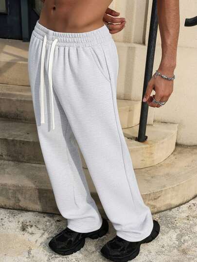 Men's Sports Pants For Spring/Summer, Suitable For Daily Workout, Outdoor Activities, And Commuting