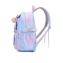 Cute Capybara Soft Nylon Backpack - Lightweight,Spacious,With Fuzzy Pom Pom Decor,School Daily Commute,Back To School Surprise Supplies Essentials - Style-b - View 10