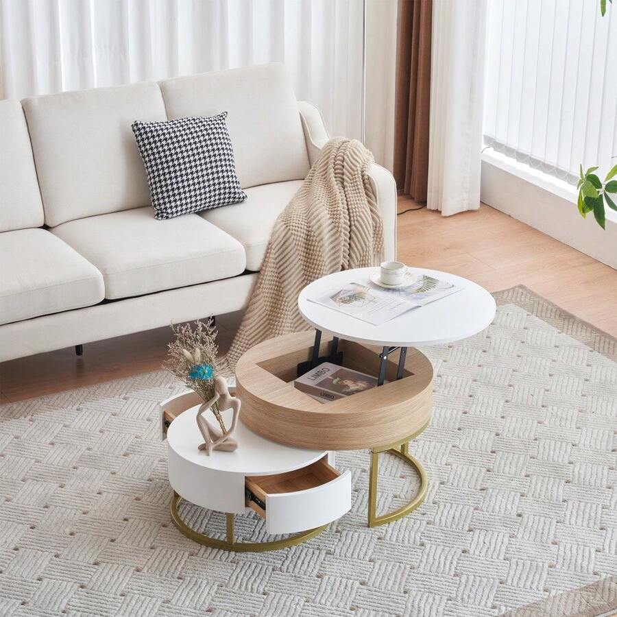 Coffee Tables - White - View 1