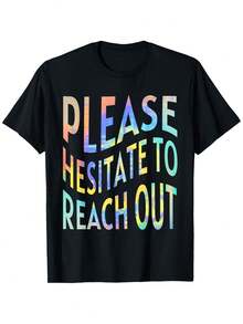 Por favor, no dude en contactarnos Camiseta de Humor de Trabajo Sarcastico - Negro - Ver 6