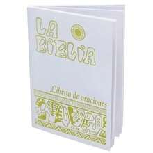 30 Piezas Mini Libritos de Oración en forma de biblia "Mini Biblia" Recuerdo Religioso 7.7*5.7 cm - Blanco - Ver 3