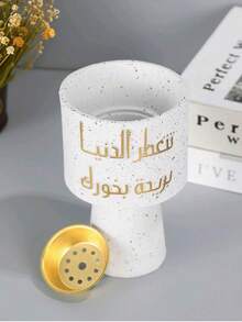 This Elegant Resin Essential Oil Diffuser Features A Black And White Color Scheme, Suitable For Home Decor, Office, Holiday Celebrations, And Yoga Studios, Serving Both Decorative And Aromatherapy Purposes. It Can Also Be Used As A Living Room Decoration, Back-To-School Gift, Graduation Gift, Souvenir, Valentine's Day Gift, Gift For Women, And Wedding Gift. - Multicolor - View 8