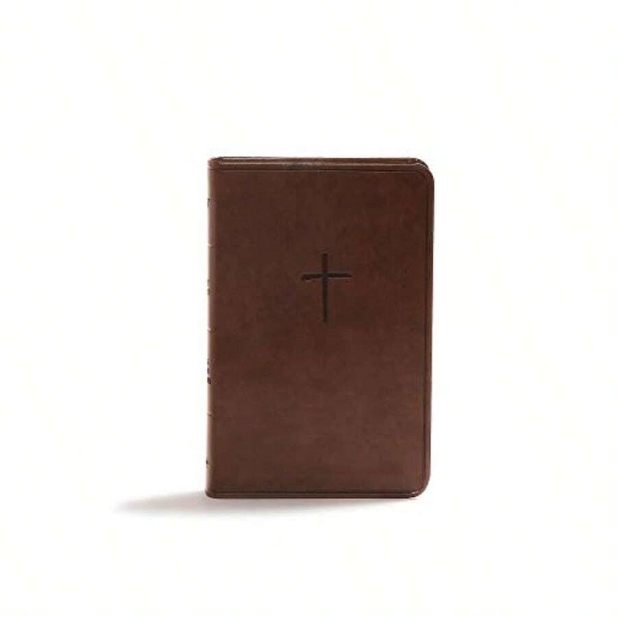 CSB Compact Bible Value Edition Brown Leathertouch - como en la foto - Ver 1