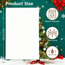 Valentine'S Day Heart Pattern Kitchen Towels| Polyester Dishcloth And Hand Towel, Suitable For Bathroom And Restaurant, Ideal For Interior Decoration, Party Decoration, Holiday Gift. 2pcs/4pcs/6pcs/8pcs/10pcs/12pcs,16*24inch - 多色6 - 查看 2