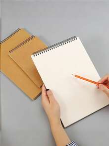 1 Sketchbook, Watercolor Paper, Top Spiral Bound Sketchboard, 1 Pack Of 30 Sheets, Acid Free Art Sketchbook, Art Drawing Writing Paper, High-Quality Sketch Notebook,Back To School,School Supplies - 彩色 - 查看 8