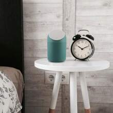 VICASKY Press-Top Desktop Waste Bin With Lid Green Mini Garbage Can For Office Kitchen Table Small Trash Container Storage Bucket - Green - View 5