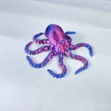 1pc 41cm/16.14inch Giant Octopus, Ocean Monster, Huge Octopus, Colorful Octopus, Black & Gold Octopus, Holiday Decor Party Gift, Birthday Gift, Funny 3D Printed Art Figurine, Home Decor, Car Decor, Garden Decor, Valentine's Day Gift - Multicolor - View 11