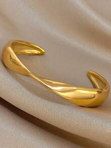 18K镀金不锈钢个性开口手镯套装，镶嵌彩色锆石，女士佩戴于手腕而非手臂，质感波西米亚风可叠戴手镯，适合情人节、派对、晚宴、日常佩戴、约会、狂欢节、新年、婚礼、海滩、圣诞节、周年纪念日等场合，也是送给妈妈的优雅礼物、波西米亚风珠宝、生日礼物或伴娘礼物的理想之选。 - 彩色 - 查看 9