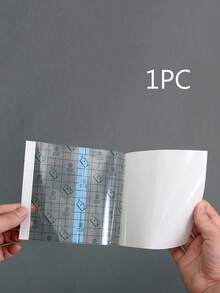 1-100pcs Waterproof Invisible Elastic Tape, Strong Adhesive, Durable Grid Pattern Blank Stickers, Anti-Pollution Adhesive, Can Reduce Thigh Friction, Protect Swimming, Shower, Tattoo Care Areas, Ideal For Outdoor Sports Protection.