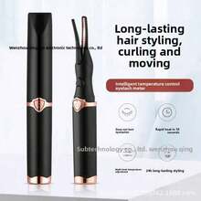 Rechargeable Electric Eyelash Curler - Heated Styling, Long-Lasting Curl, Gentle On Lashes3 Heating Modes And Intelligent Temperature Control For Natural Curling For 24 Hours Continuously - Máy uốn mi điện [Starry Black] - Xem 7