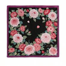 florales para mujer, 100 algodn peinado de los aos 60 con estampado de flores para mujer, 4 8 piezas, 17.7 x 17.7 cm - Multicolor 28 piezas - Ver 3
